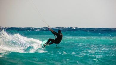 kite-surfing